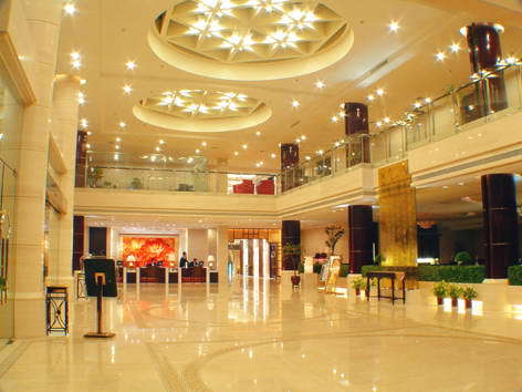 New Overseas Chinese Hotel Zhoushan Interieur foto